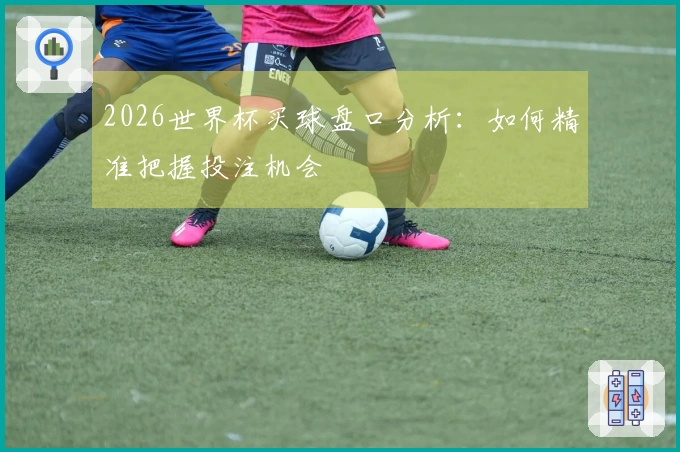 2026世界杯买球盘口分析：如何精准把握投注机会